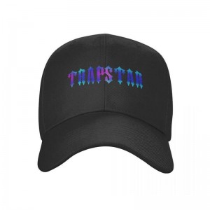 Trapstar Black Cap Şapkalar Erkek Siyah Türkiye | SG07-750