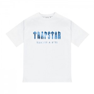 Trapstar Decoded Tee Tişört Erkek Beyaz Türkiye | HF09-501