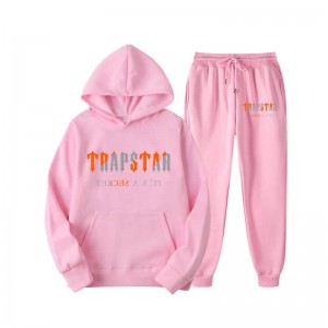 Trapstar Fleece It's Secret Eşofman Takımı Erkek Pembe Türkiye | PN04-036