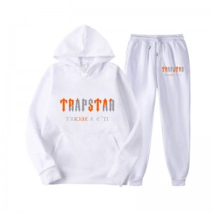 Trapstar Fleece It's Secret Eşofman Takımı Erkek Beyaz Türkiye | JX64-084