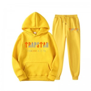 Trapstar Fleece It's Secret Eşofman Takımı Erkek Sarı Türkiye | XI31-730