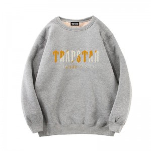 Trapstar Fleece It's a Secret Tişörtü Erkek Gri Türkiye | ZO31-002