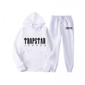 Trapstar Fleece London Eşofman Takımı Erkek Beyaz Türkiye | JC49-783