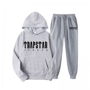 Trapstar Fleece London Eşofman Takımı Erkek Gri Türkiye | ZA84-390