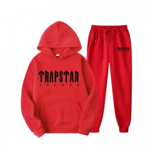 Trapstar Fleece London Eşofman Takımı Erkek Kırmızı Türkiye | YY86-843