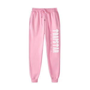 Trapstar Fleece London Shining Pantolon Erkek Pembe Türkiye | OO66-656