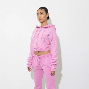 Trapstar Irongate Women Cropped Eşofman Takımı Erkek Pembe Türkiye | CP80-385