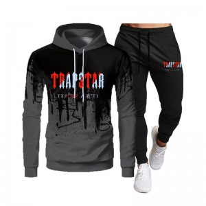 Trapstar It's a Secret Streetwear Eşofman Takımı Erkek Gri Türkiye | IP54-050