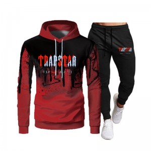 Trapstar It's a Secret Streetwear Eşofman Takımı Erkek Kırmızı Türkiye | XJ61-110