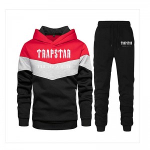 Trapstar Jogging Suit Logo Eşofman Takımı Erkek Siyah Türkiye | MP56-853