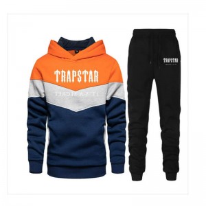 Trapstar Jogging Suit Logo Eşofman Takımı Erkek Mavi Türkiye | KC41-414