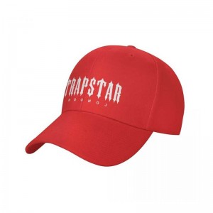 Trapstar London Baseball Caps Şapkalar Erkek Kırmızı Türkiye | ZS49-217