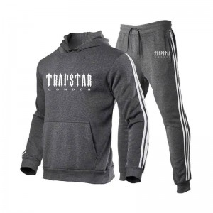 Trapstar London Printed New Kışlık Eşofman Takımı Erkek Gri Türkiye | VA52-295