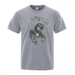 Trapstar Spider Printed Baskılı Tee Tişört Erkek Gri Türkiye | JQ37-234