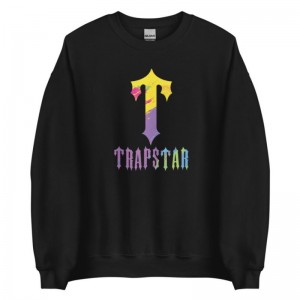 Trapstar T-For Print Tişörtü Erkek Siyah Türkiye | MF11-106