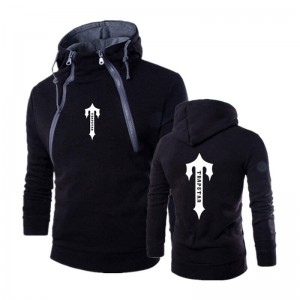 Trapstar Zip Up Kapşonlu Erkek Siyah Türkiye | AU87-472