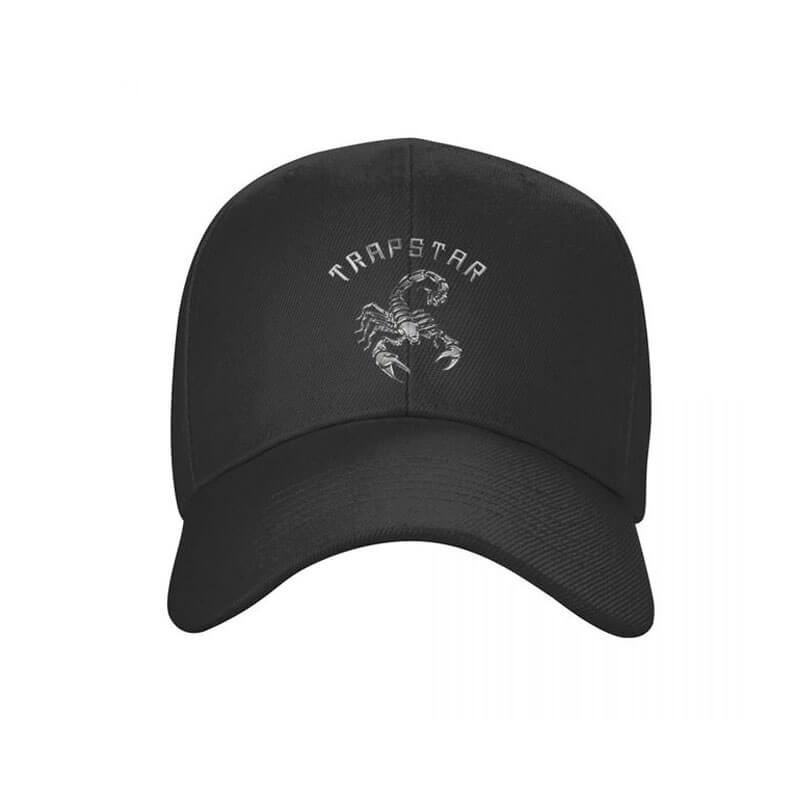 Trapstar Baseball black Cap Şapkalar Erkek Siyah Türkiye | KP73-147