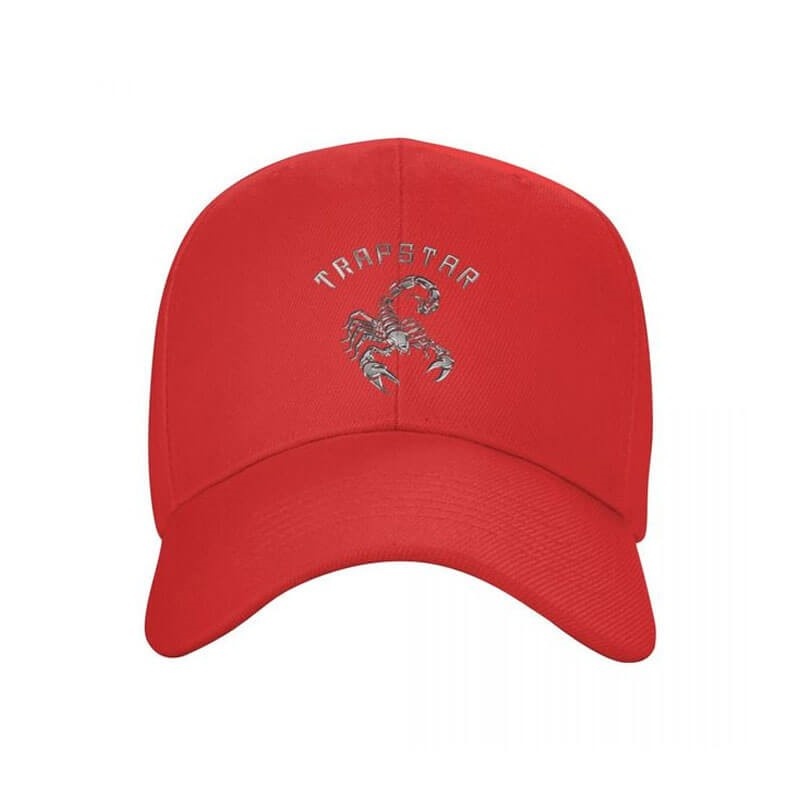 Trapstar Baseball black Cap Şapkalar Erkek Kırmızı Türkiye | BU81-952