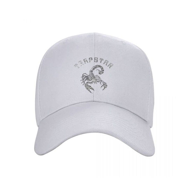 Trapstar Baseball black Cap Şapkalar Erkek Beyaz Türkiye | LO54-836