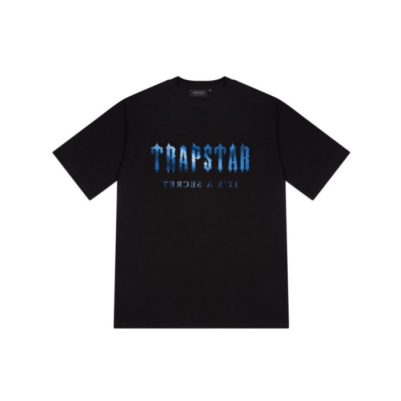 Trapstar Decoded Tee Tişört Erkek Siyah Türkiye | QV58-616