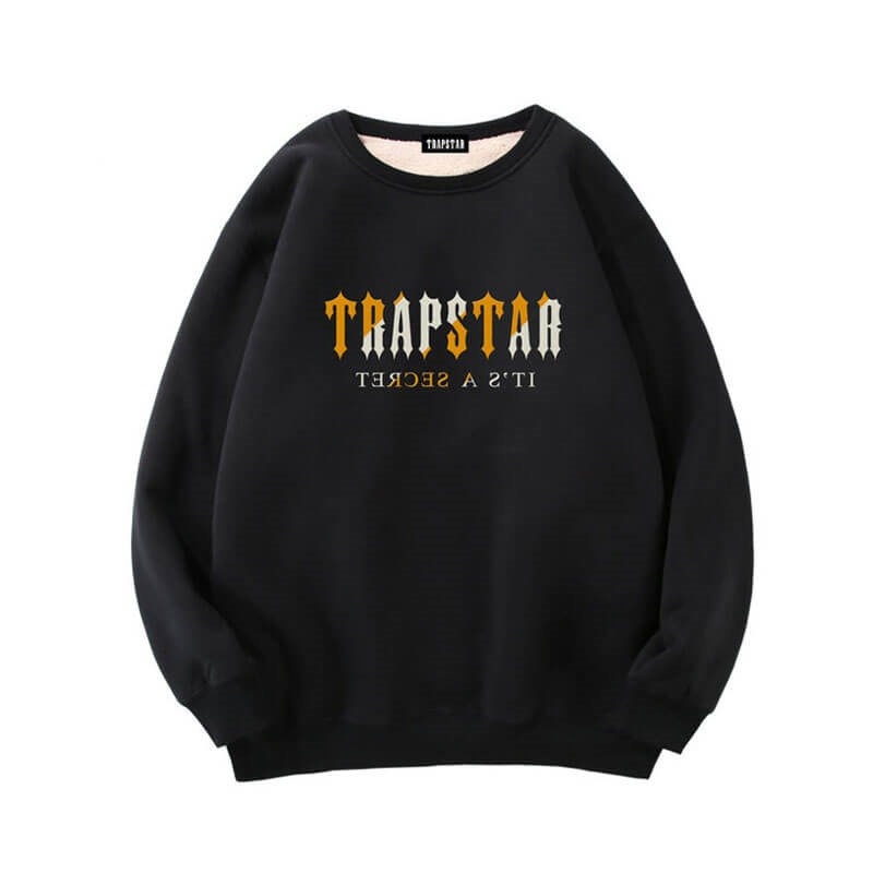 Trapstar Fleece It\'s a Secret Tişörtü Erkek Siyah Türkiye | HG06-881