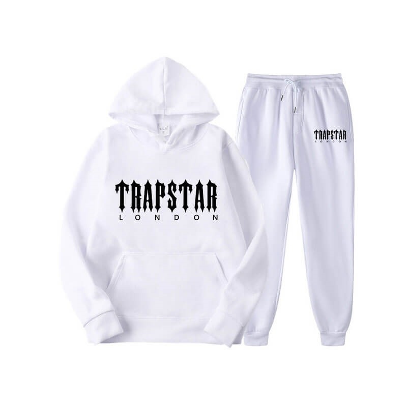 Trapstar Fleece London Eşofman Takımı Erkek Beyaz Türkiye | JC49-783