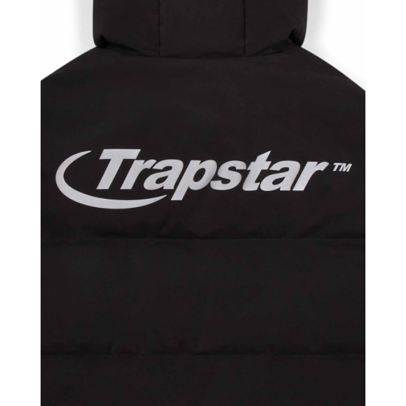 Trapstar Hyperdrive Technical Puffer Dış Giyim Erkek Siyah Türkiye | HH06-480