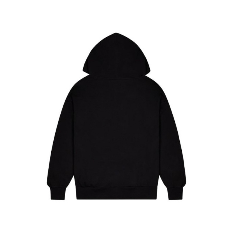 Trapstar Irongate T Trap Fleece Kapşonlu Erkek Siyah Türkiye | TZ05-501