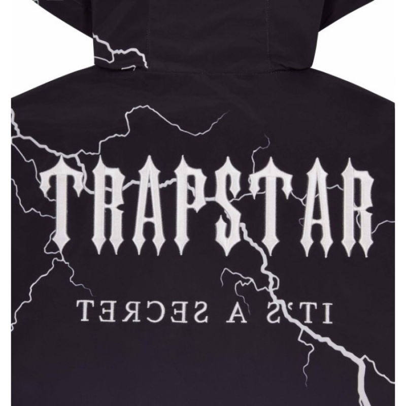 Trapstar Irongate T Windbreaker Dış Giyim Erkek Siyah Türkiye | GZ90-347