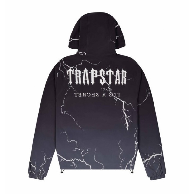 Trapstar Irongate T Windbreaker Dış Giyim Erkek Siyah Türkiye | GZ90-347