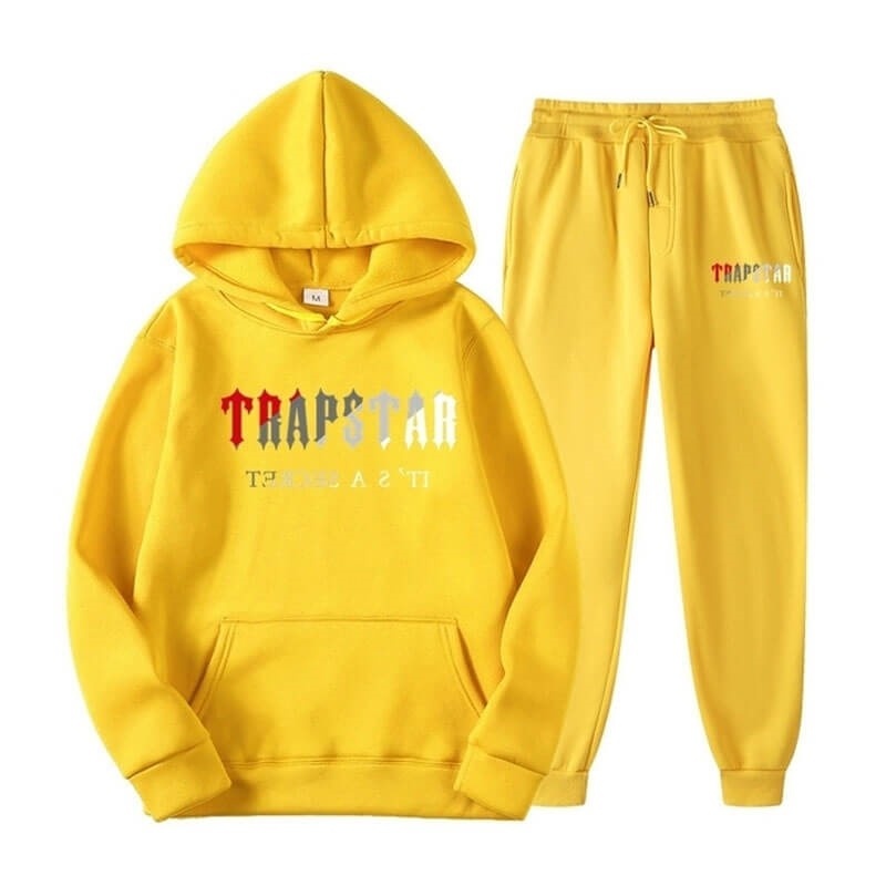 Trapstar It\'s A Secret Eşofman Takımı Erkek Sarı Türkiye | FT67-332