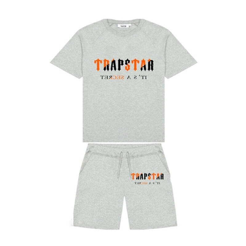 Trapstar It\'s A Secret Set Şort Erkek Gri Türkiye | LD00-889