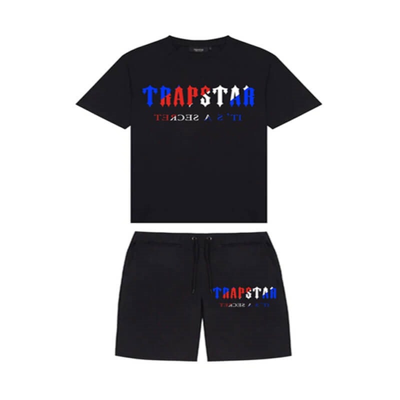 Trapstar It\'s A Secret Set Şort Erkek Siyah Türkiye | PR42-218