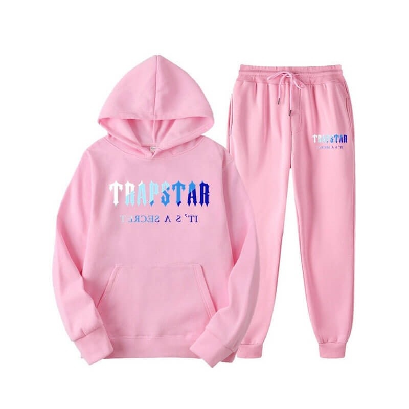 Trapstar It\'s a Secret Shining Eşofman Takımı Erkek Pembe Türkiye | LL90-860