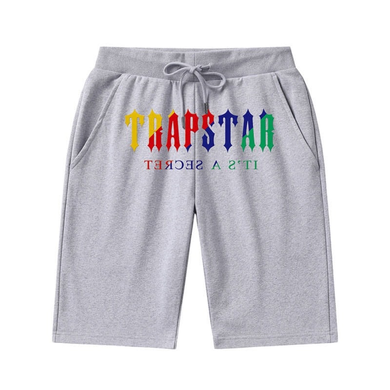 Trapstar It\'s a Secret Shinning Galaxy Şort Erkek Gri Türkiye | LL56-565