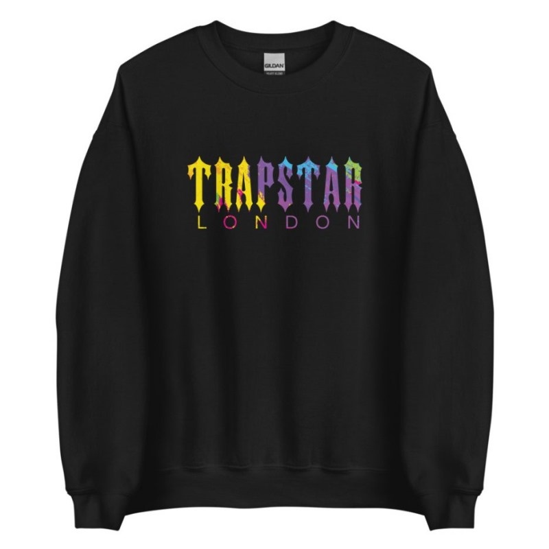 Trapstar London Shinning Tişörtü Erkek Siyah Türkiye | WZ06-924