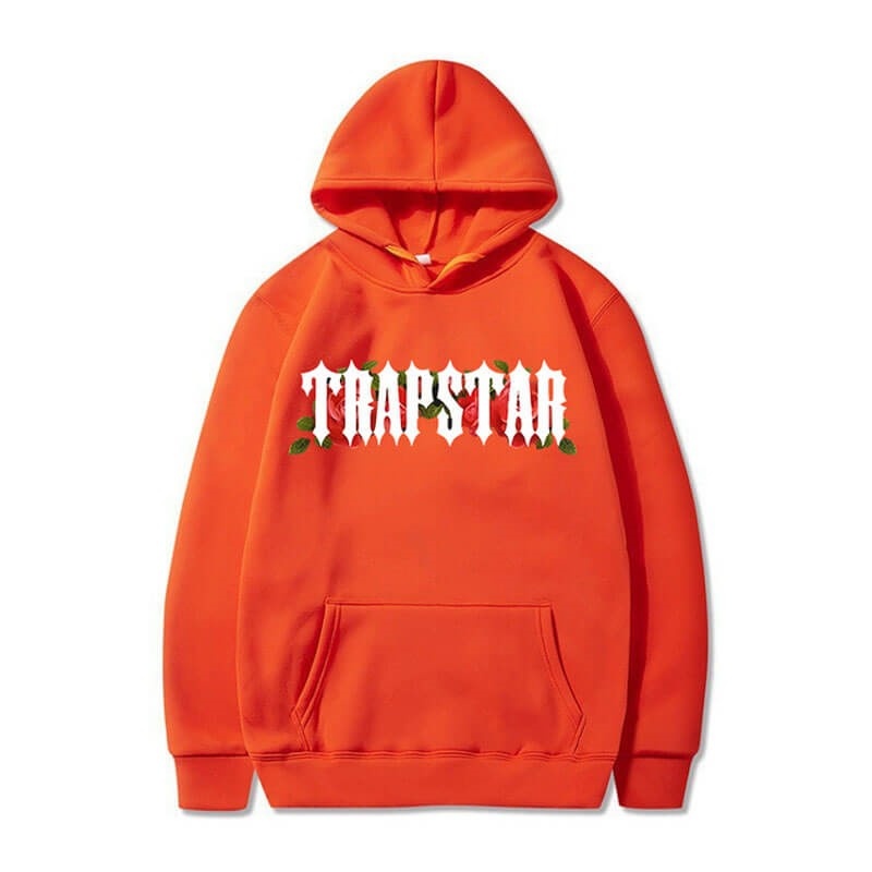 Trapstar Long Sleeve Kapşonlu Erkek Turuncu Türkiye | ZS96-427