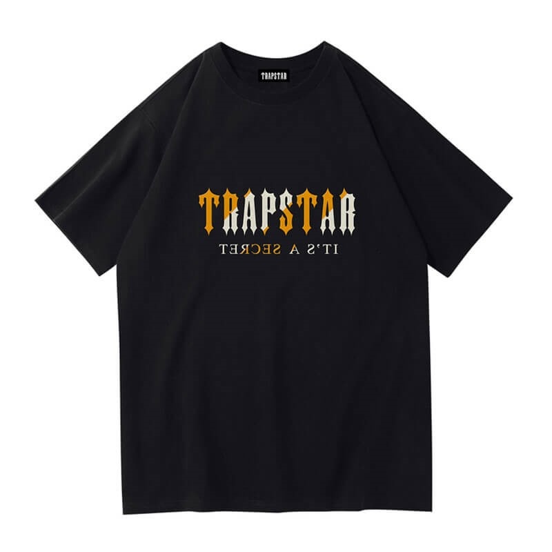 Trapstar Shinning Galaxy its a Secret Tişört Erkek Siyah Türkiye | TR82-547