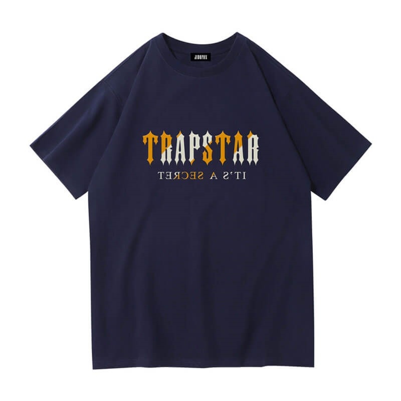 Trapstar Shinning Galaxy its a Secret Tişört Erkek Mavi Türkiye | PY37-846