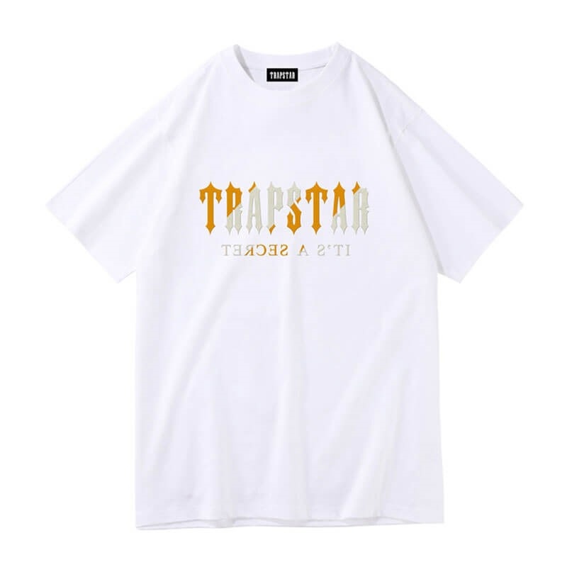 Trapstar Shinning Galaxy its a Secret Tişört Erkek Beyaz Türkiye | AW47-689