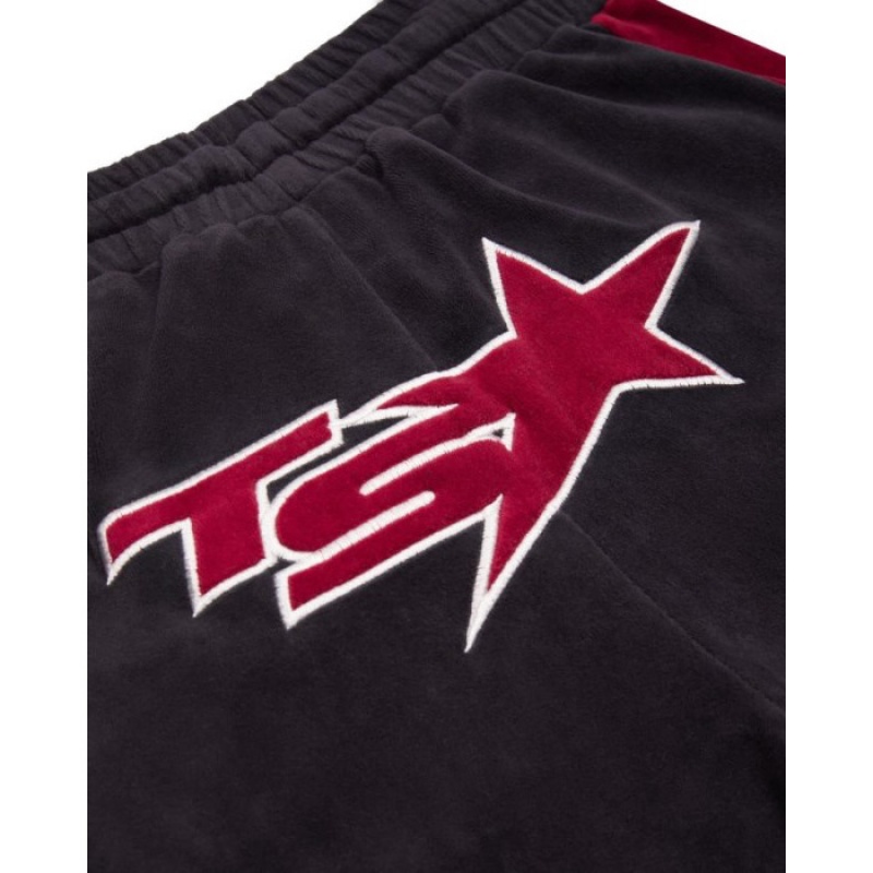 Trapstar TS-Star Velour Parça Bottoms Pantolon Kadın Bordo Türkiye | IR61-982