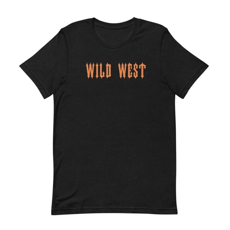 Trapstar Wild West Tişört Erkek Siyah Türkiye | NW13-349