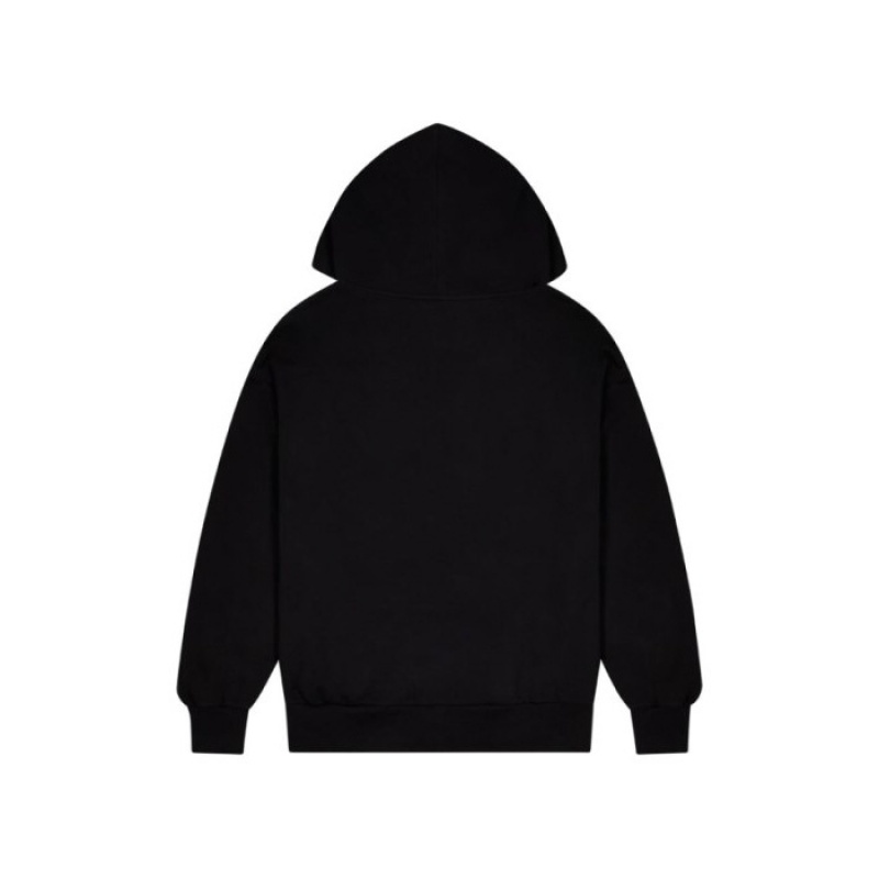 Trapstar Wildcard Chenille Hoodie Eşofman Takımı Erkek Siyah Turkuaz Türkiye | SM85-624